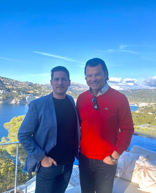 Andreas Klar mit Paul Misar