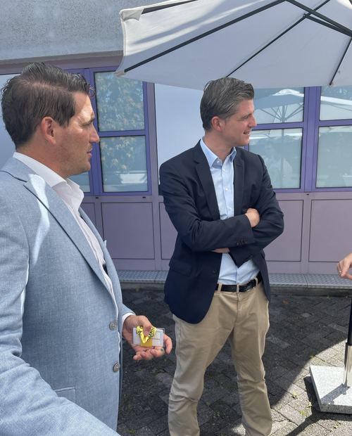 Andreas Klar mit Julien Backhaus & Jakob Hager