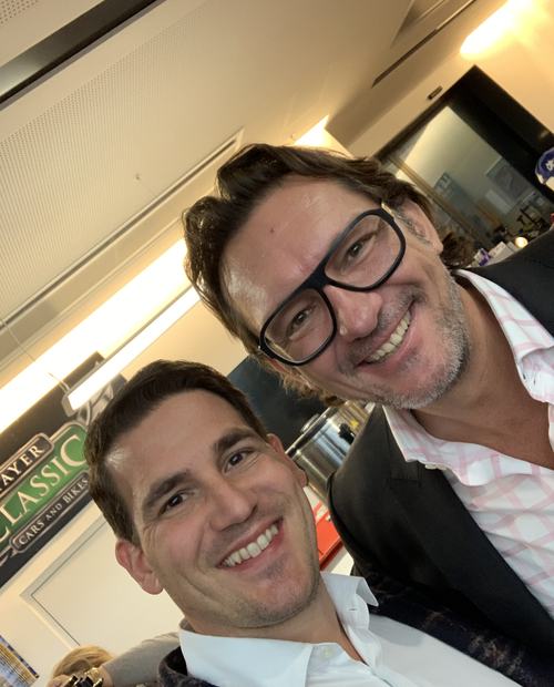 Andreas Klar mit Oliver Geisselhart