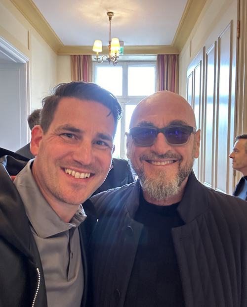 Andreas Klar mit Jochen Schweizer